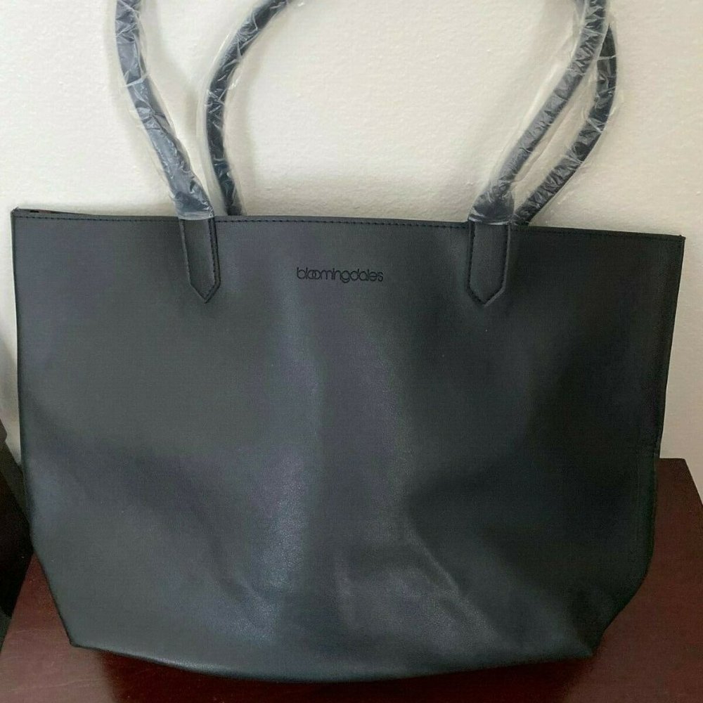 Bloomingdale's Black Tote Bag